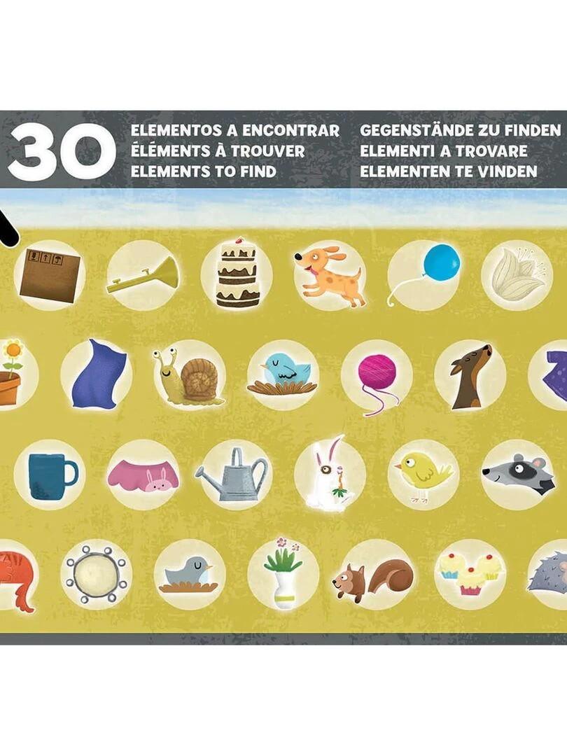 Puzzle d'observation 50 pièces : Détective puzzle : En Ville   N/A