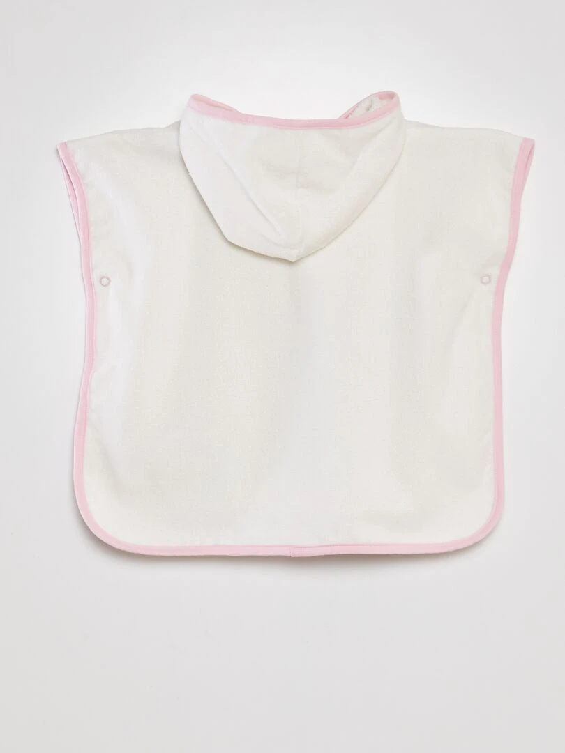 Poncho de bain 'Disney'   Blanc