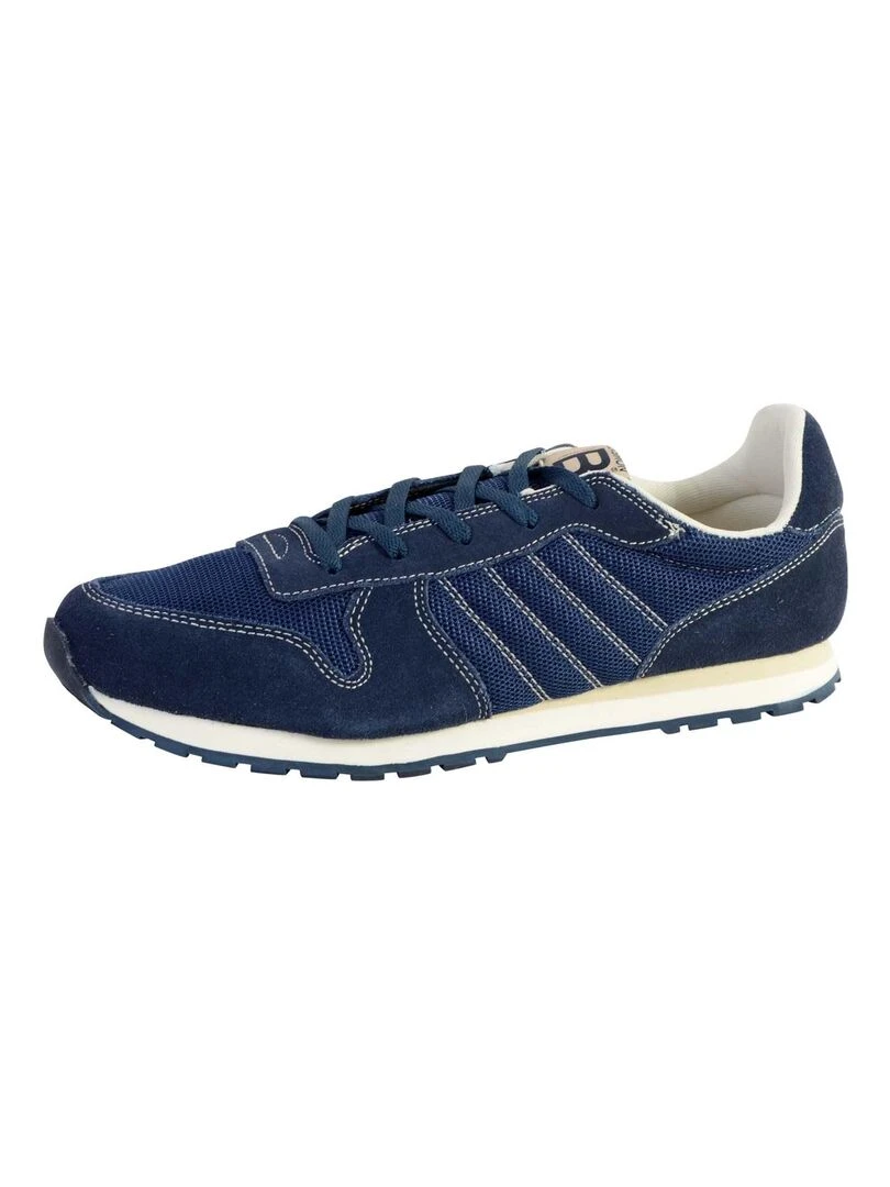 Basket Bensimon Running Bleu