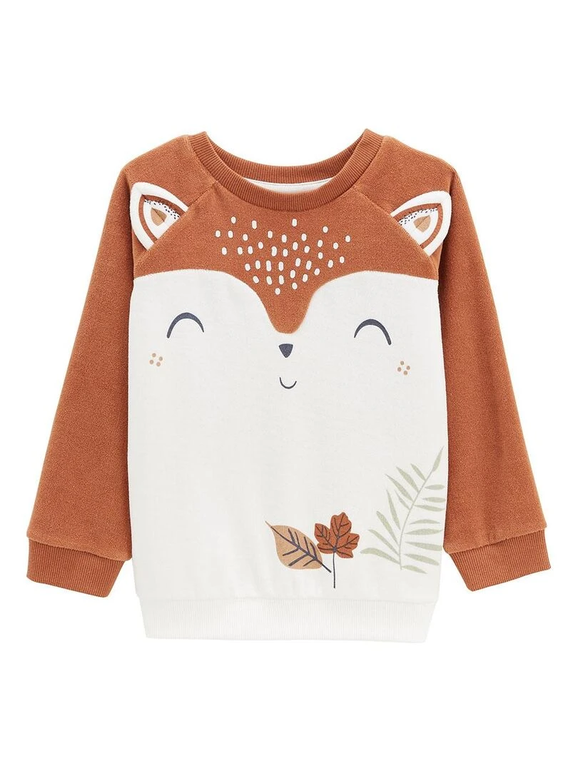 Pyjama enfant en velours Montreal Camel