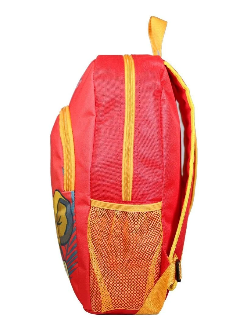 Sac à dos 37 cm avec poche Disney Le Roi Lion Simba Rouge Bagtrotter   Rouge
