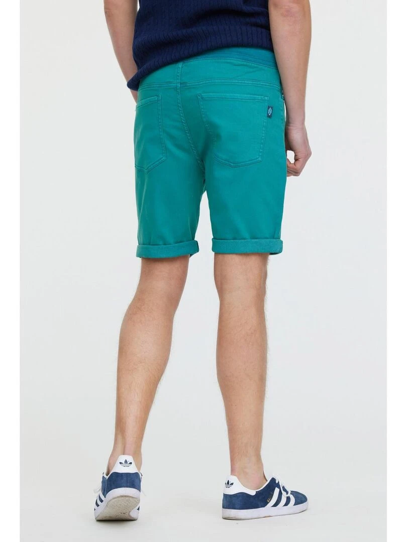 Lee Cooper   Short coton straight NAZRI   Vert émeraude