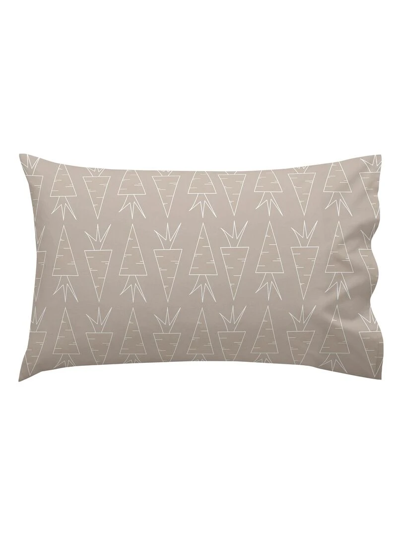 Parure housse de couette 2 pièces Rabbit family Berceau "Happyfriday"   Bleu Gris