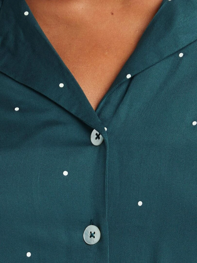 Chemise de pyjama viscose Arome   RougeGorge Lingerie   Vert