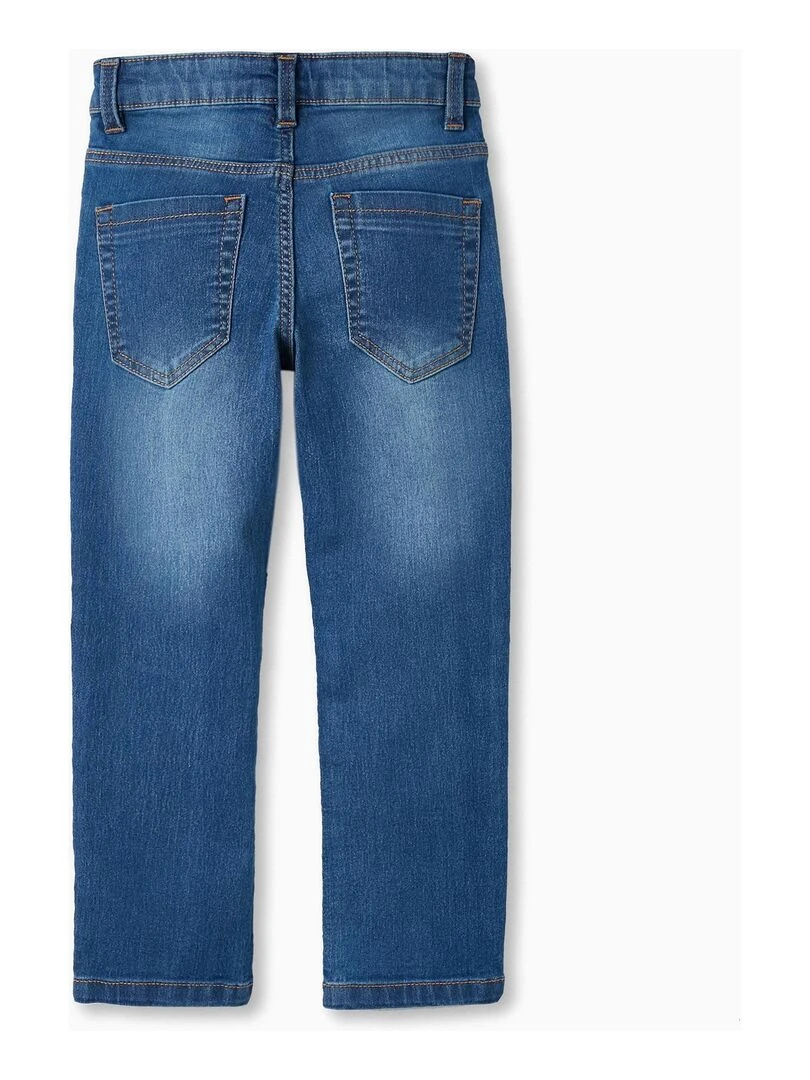 Pantalon en Jean pour Garçon 'Straight Fit' NATURE TAKEOVER Bleu