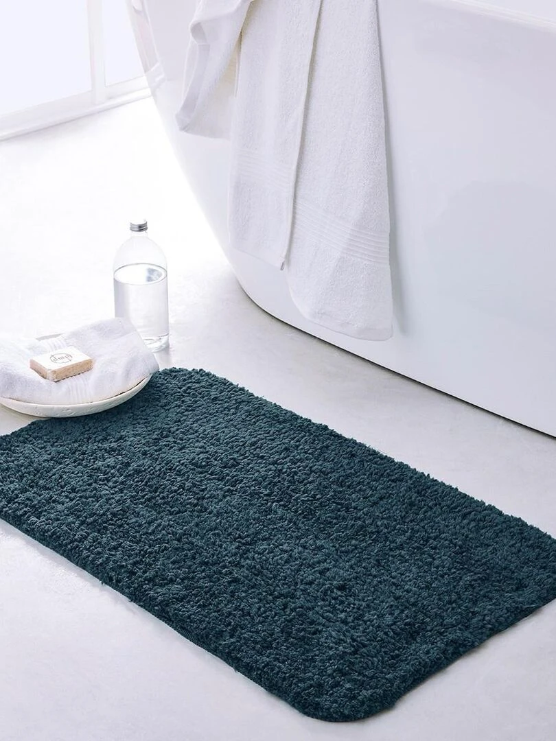 Tapis de bain tufté uni 'ESSENTIAL' 'TODAY' Bleu