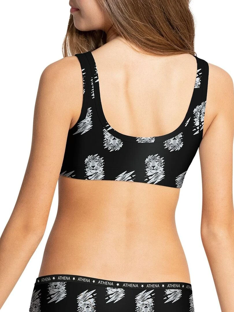 Lot de 2 brassières fille Ecopack Girl Mode   Fille   Noir
