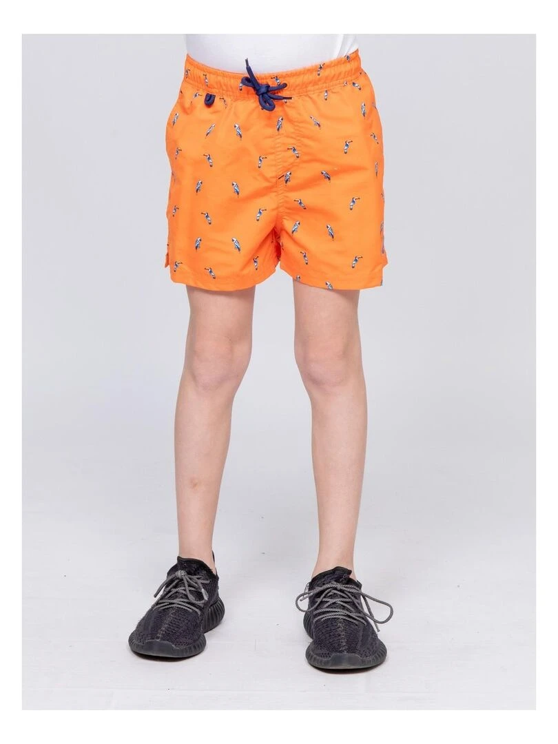 Short de bain GAZOLE J Orange