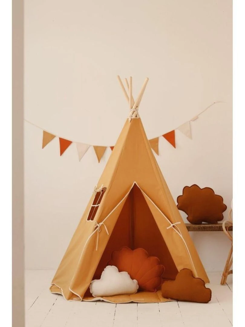 Tente Tipi Orange Ochre   Moi Mili   N/A