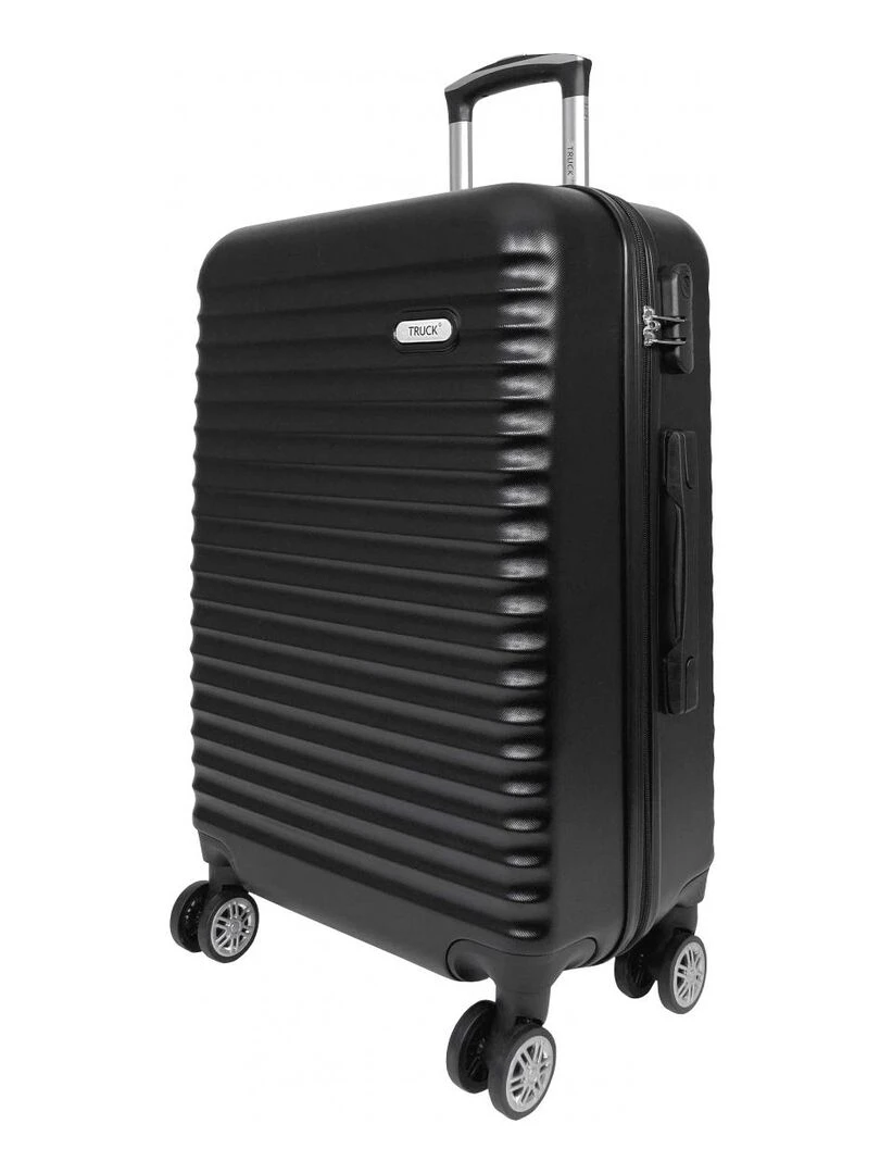 Lot 3 Valises Rigides plus 1 Vanity ABS Noir