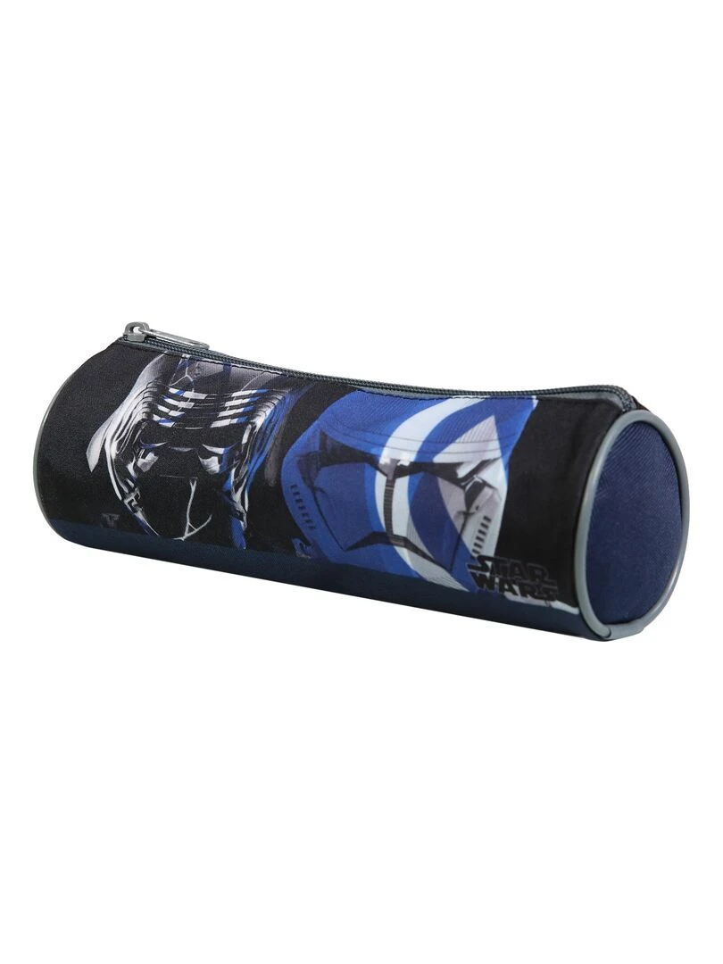 BAGTROTTER Trousse scolaire ronde Star Wars Gris et bleu Multicolore