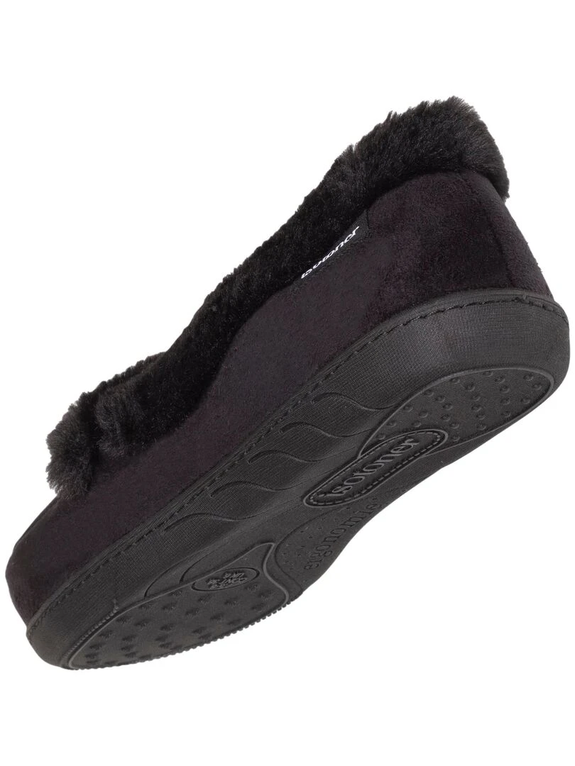 Chaussons mocassins Femme Noir   Noir