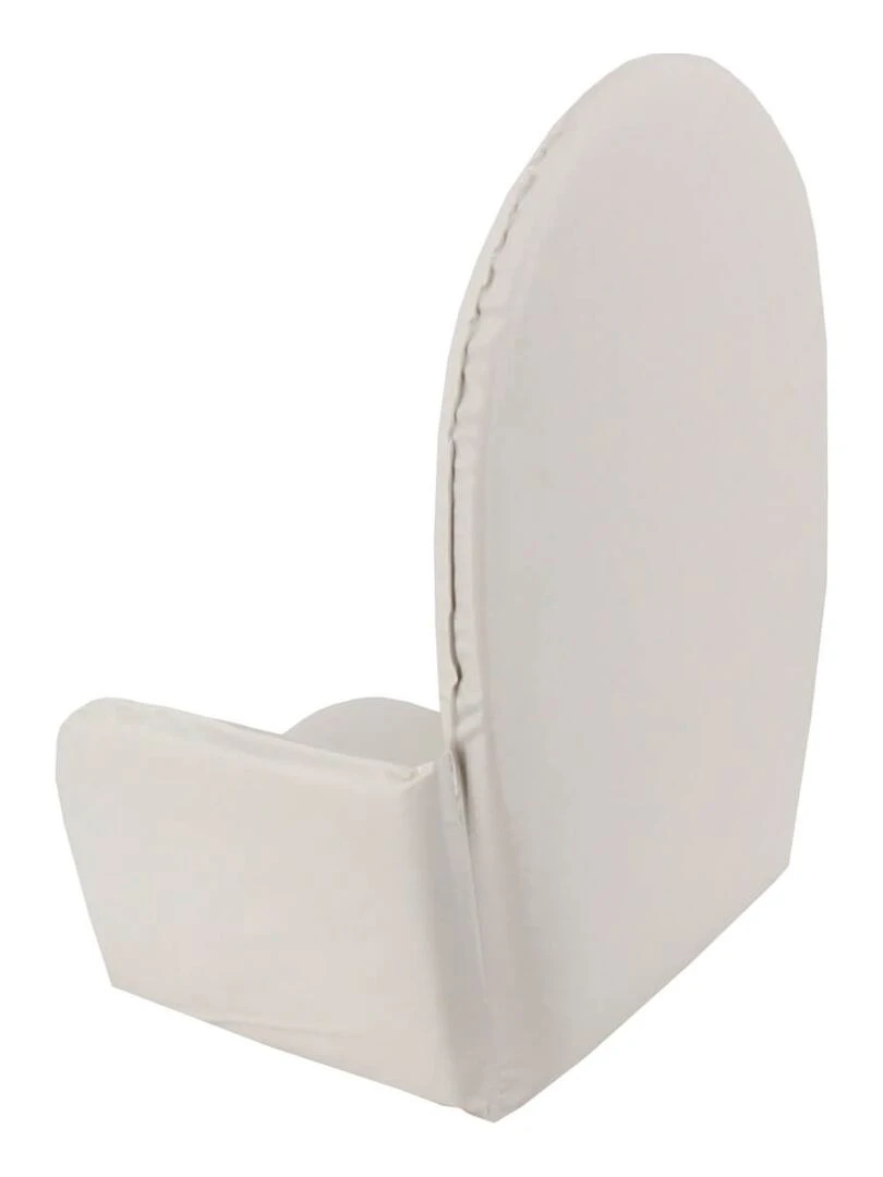 Coussin de chaise universel en PVC Écru Beige