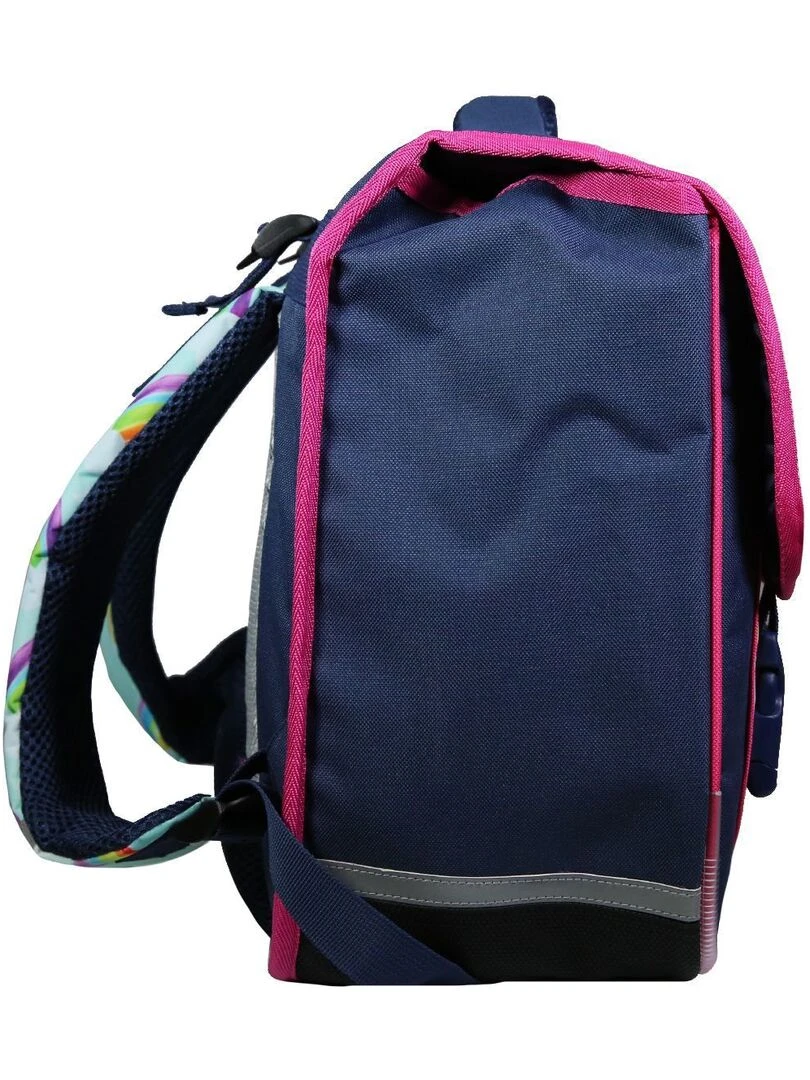 BAGTROTTER Cartable 38 cm Phileas Arc En Ciel Bleu   Système Smart Comfort   Bleu