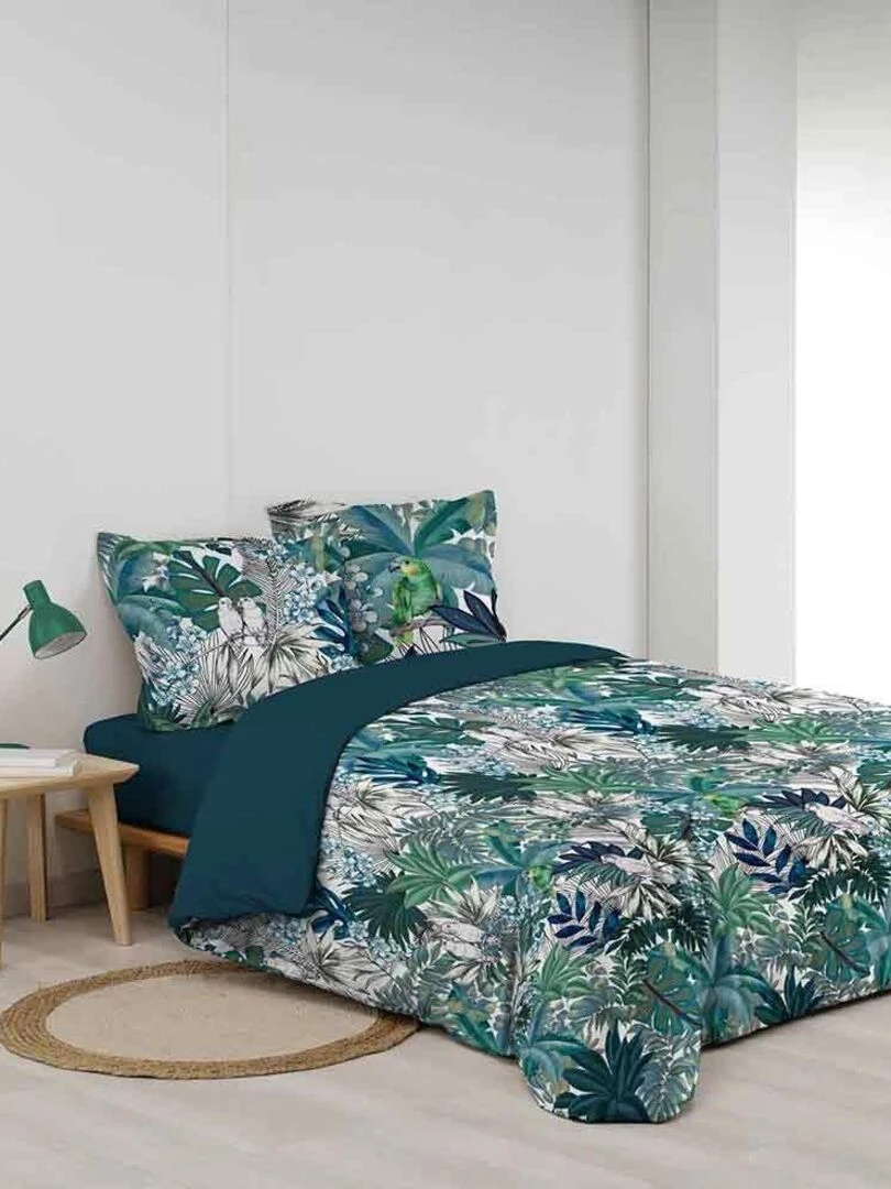 Parure de couette Colibri   Vert