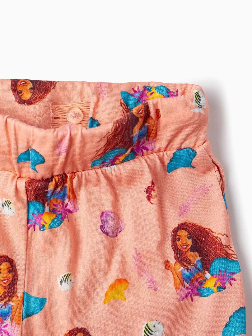 Short imprimés en coton pour fille 'Ariel'   Rose