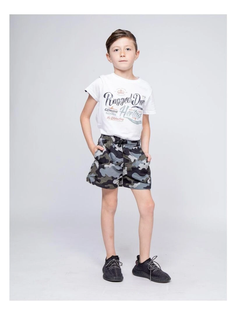 Short de bain GUSTAVO J   Kaki