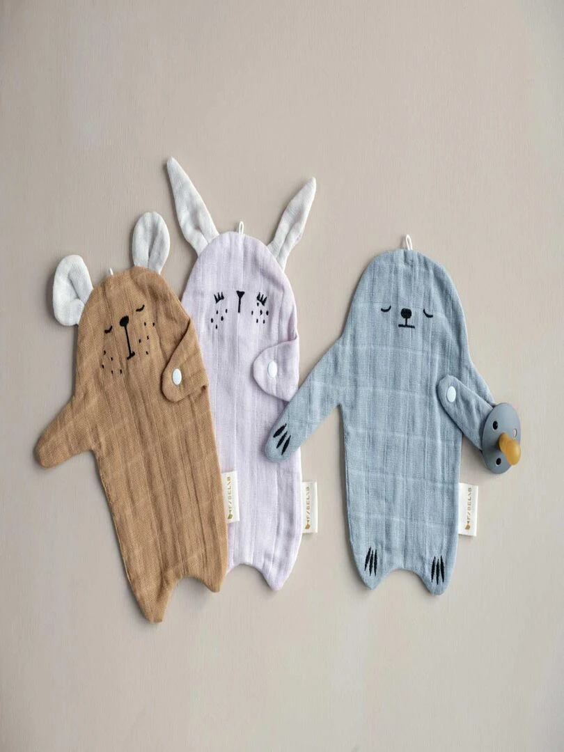 Pacifier Cuddle Bunny Lilac Violet
