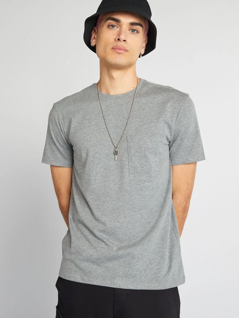 T shirt basique Gris