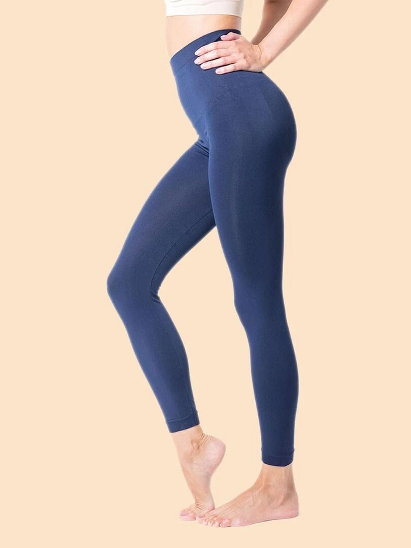 Legging minceur push up avec fibre Emana Lena Bleu Bleu marine