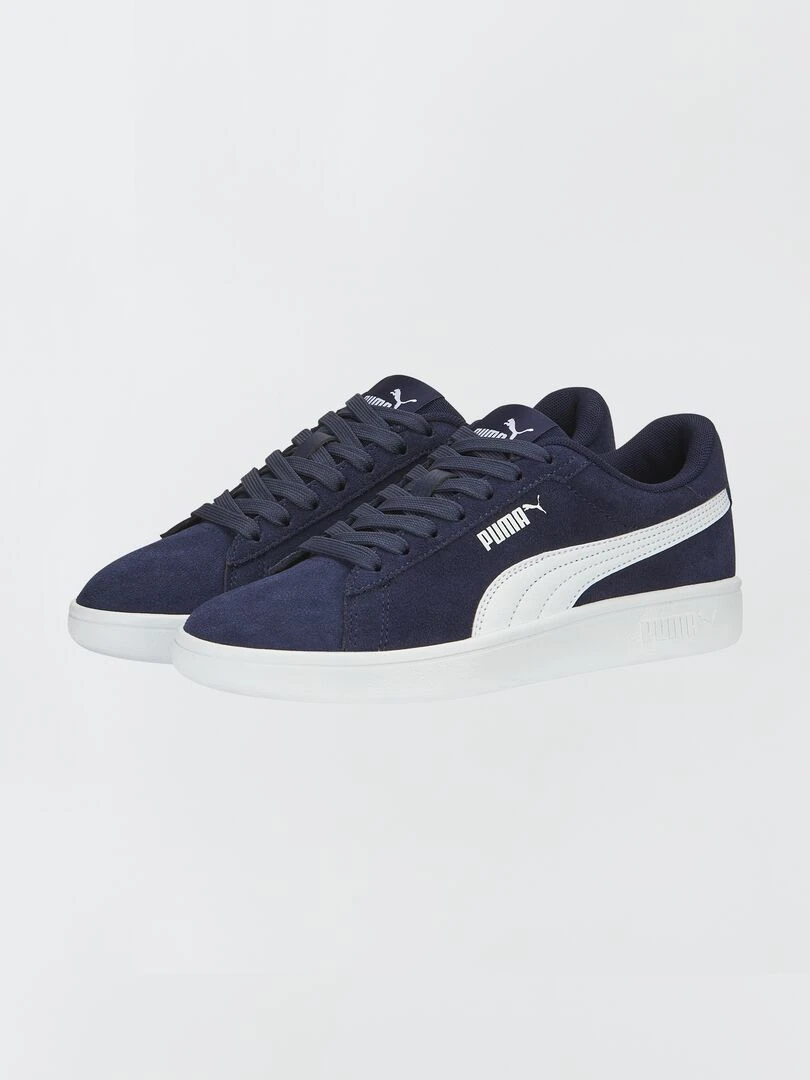 Baskets 'Puma' 'Suede Smash' Bleu marine