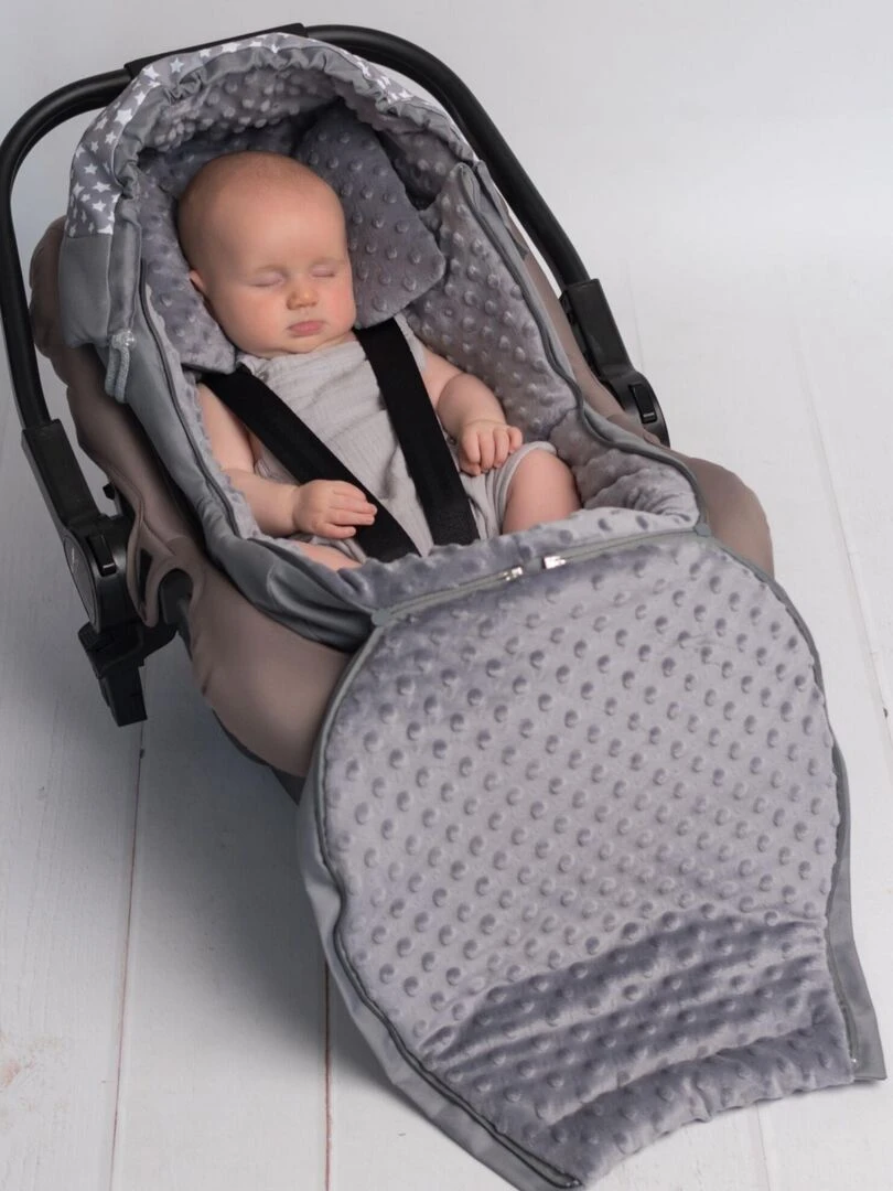 Chancelière imperméable avec cale tête bébé  URBAN TROPICOSY   Vert