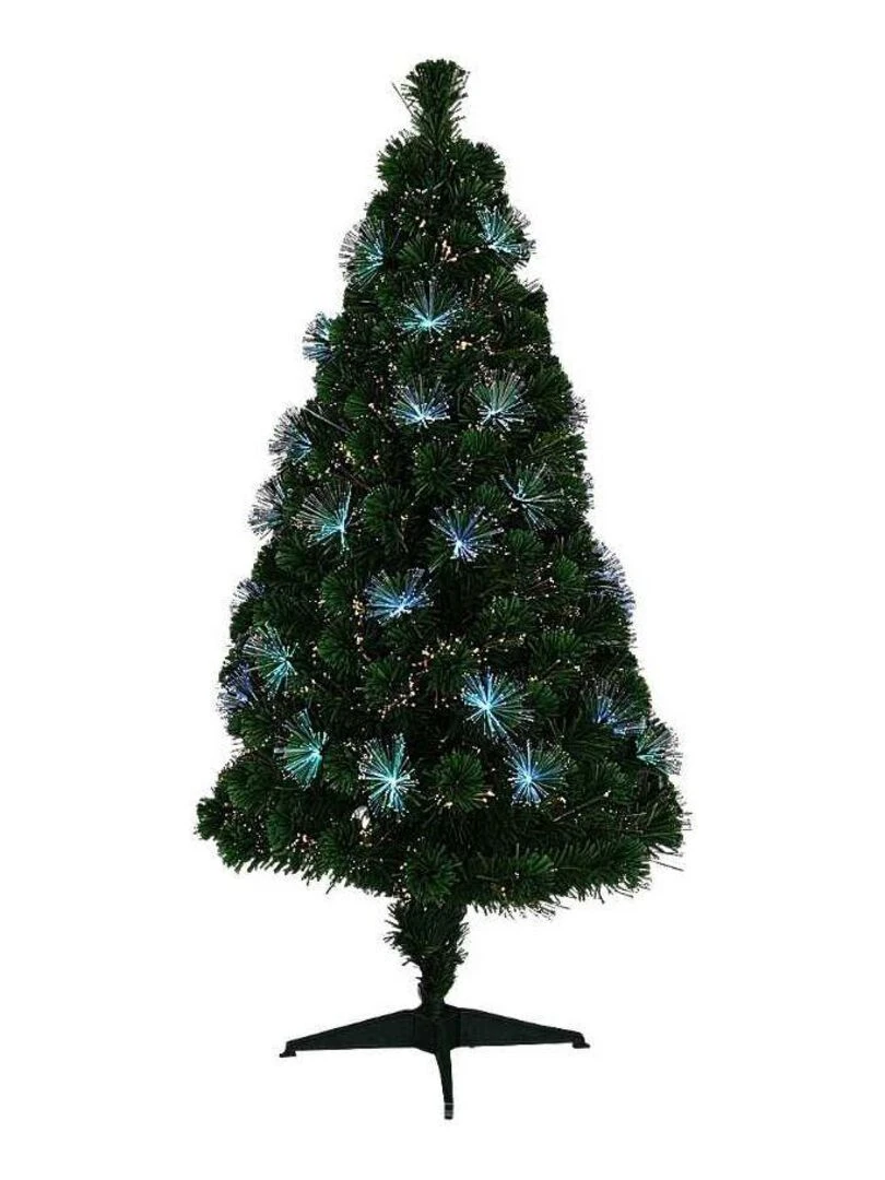 Sapin de Noel Los Angeles Fibre Optique H120 secteur Vert