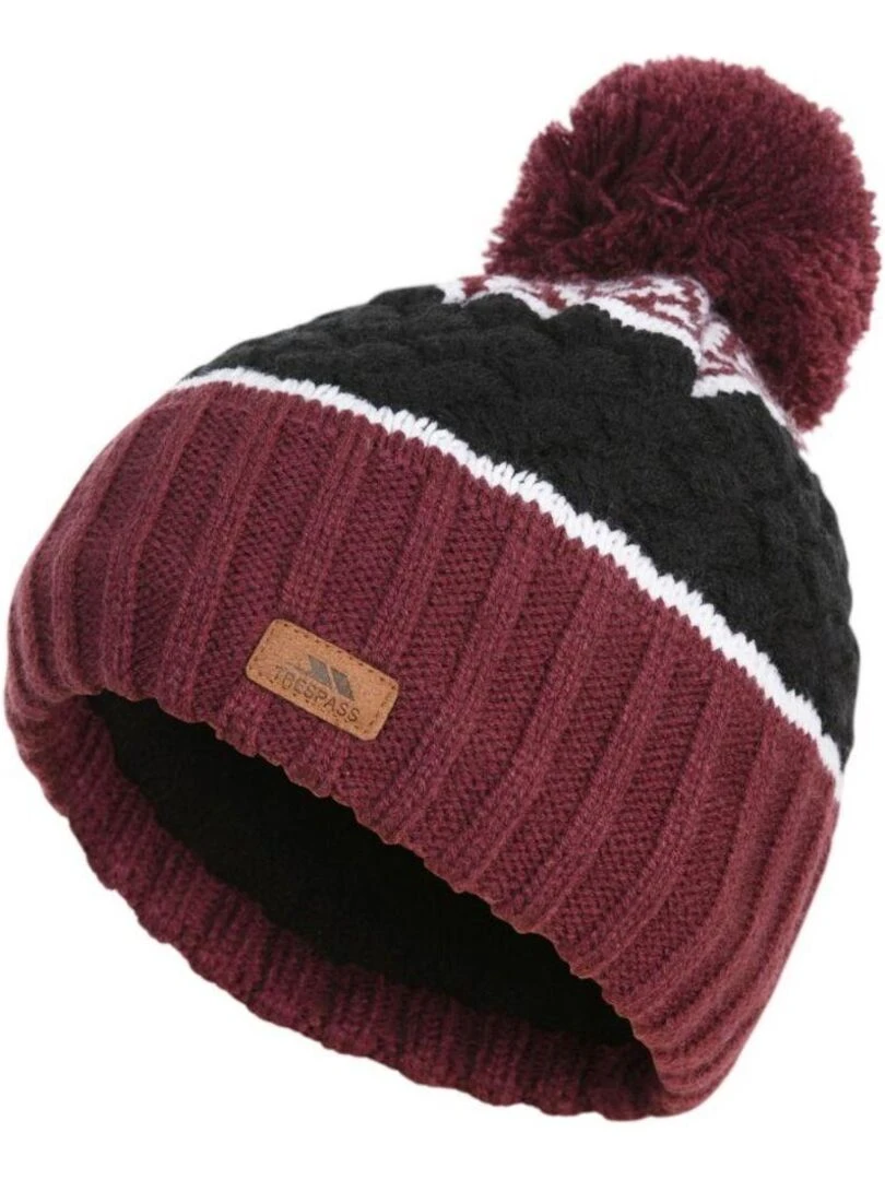 Trespass Bonnet AXEL Rouge pourpre