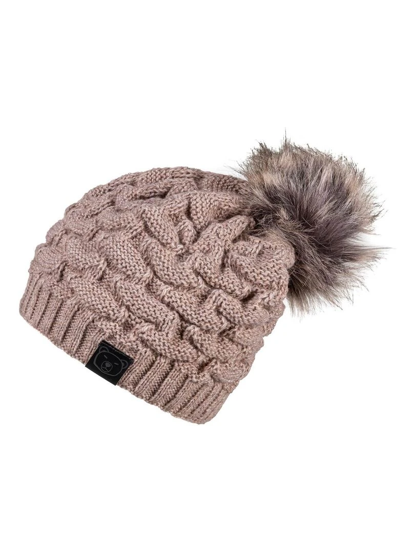 Bonnet Wiska Made in UE Marron clair