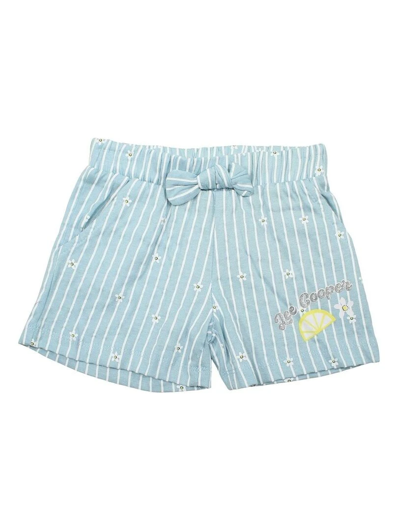 Lee Cooper   Ensemble ​​T shirt short fille Imprimé Lee Cooper   Bleu