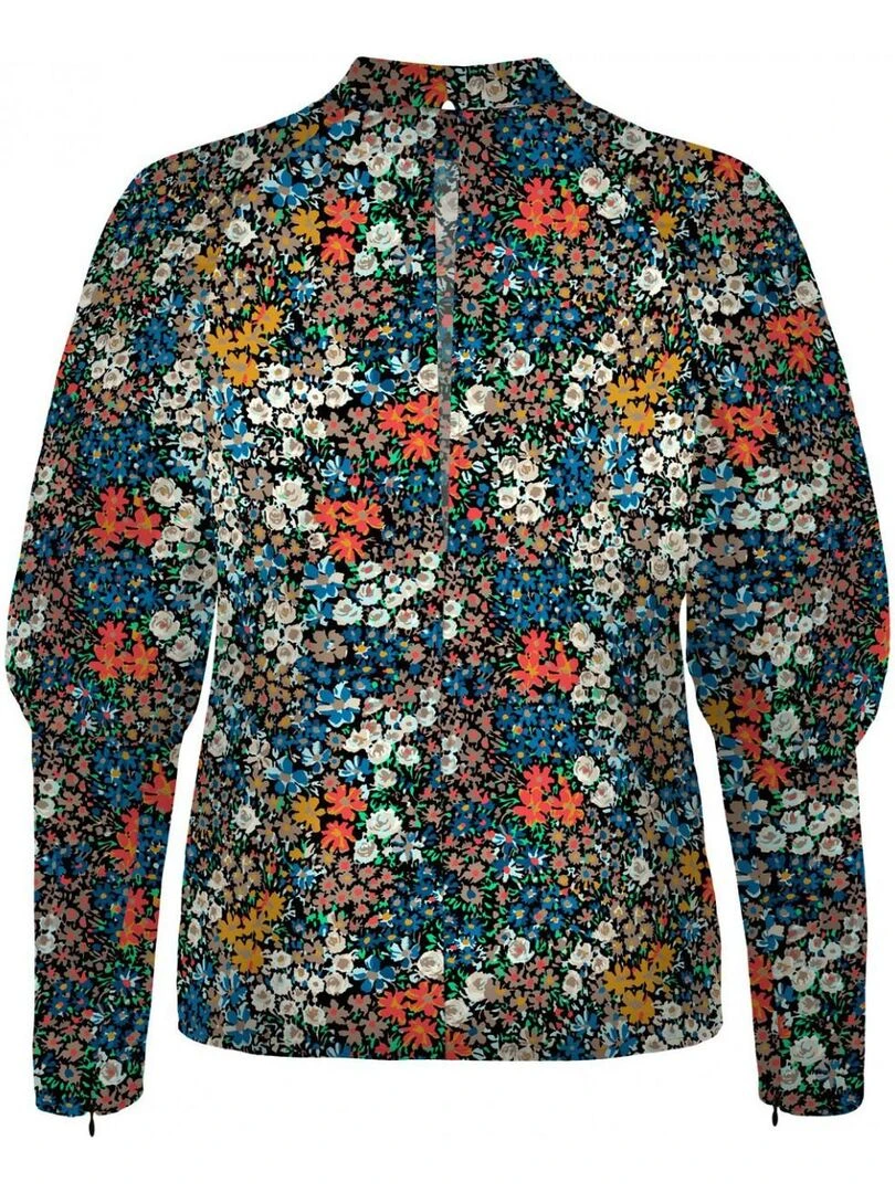 Top à motifs Vero Moda Bleu