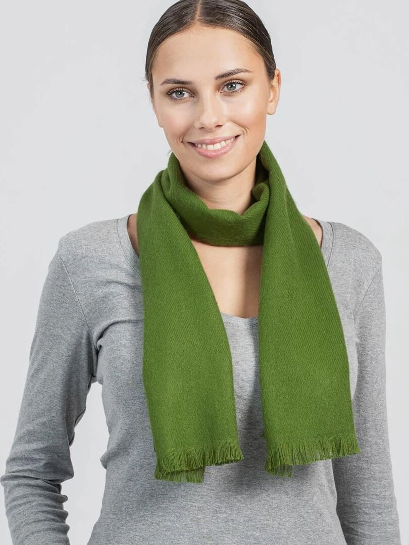 Echarpe Sherpa Fabriqué en France Vert
