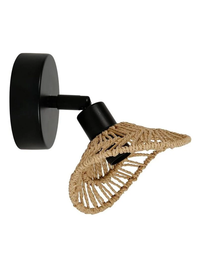 Applique spot orientable corde Ozana naturel Beige