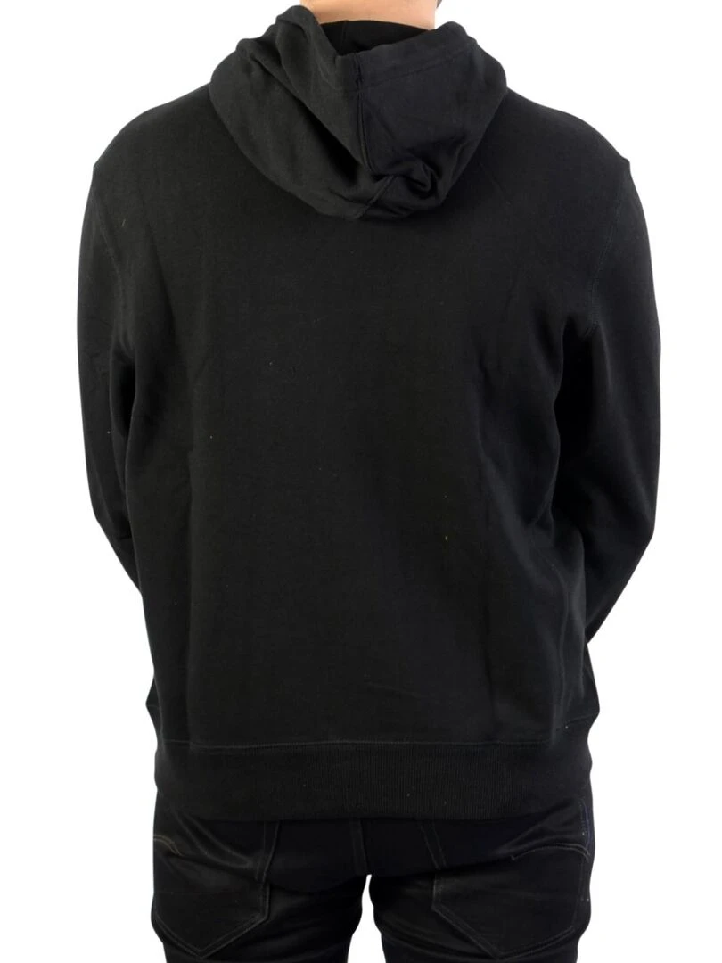 Sweat à Capuche Russell Athletic Iconic Tackle Twill Hoody Noir