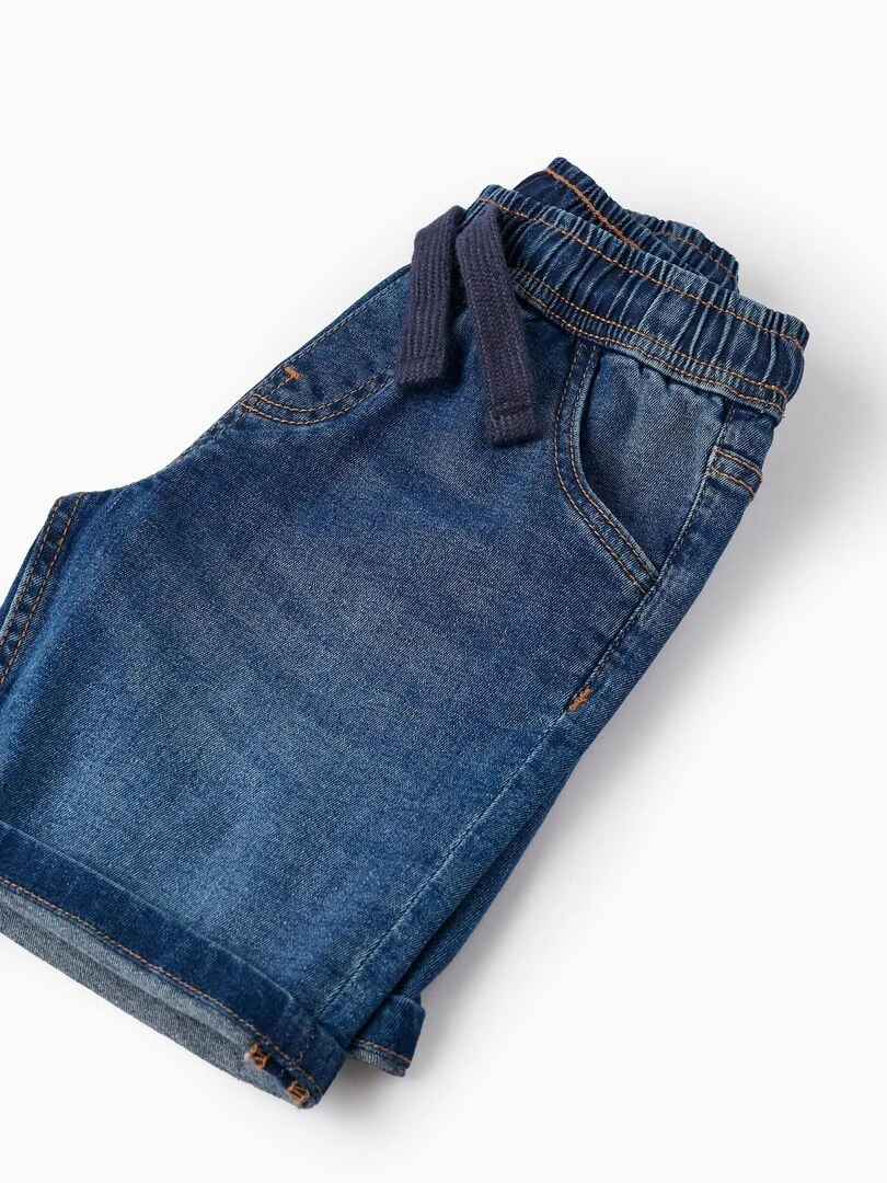 Short en Jean en Coton pour Garçon 'Midi'  EXPLORING AUSTRALIA   Bleu
