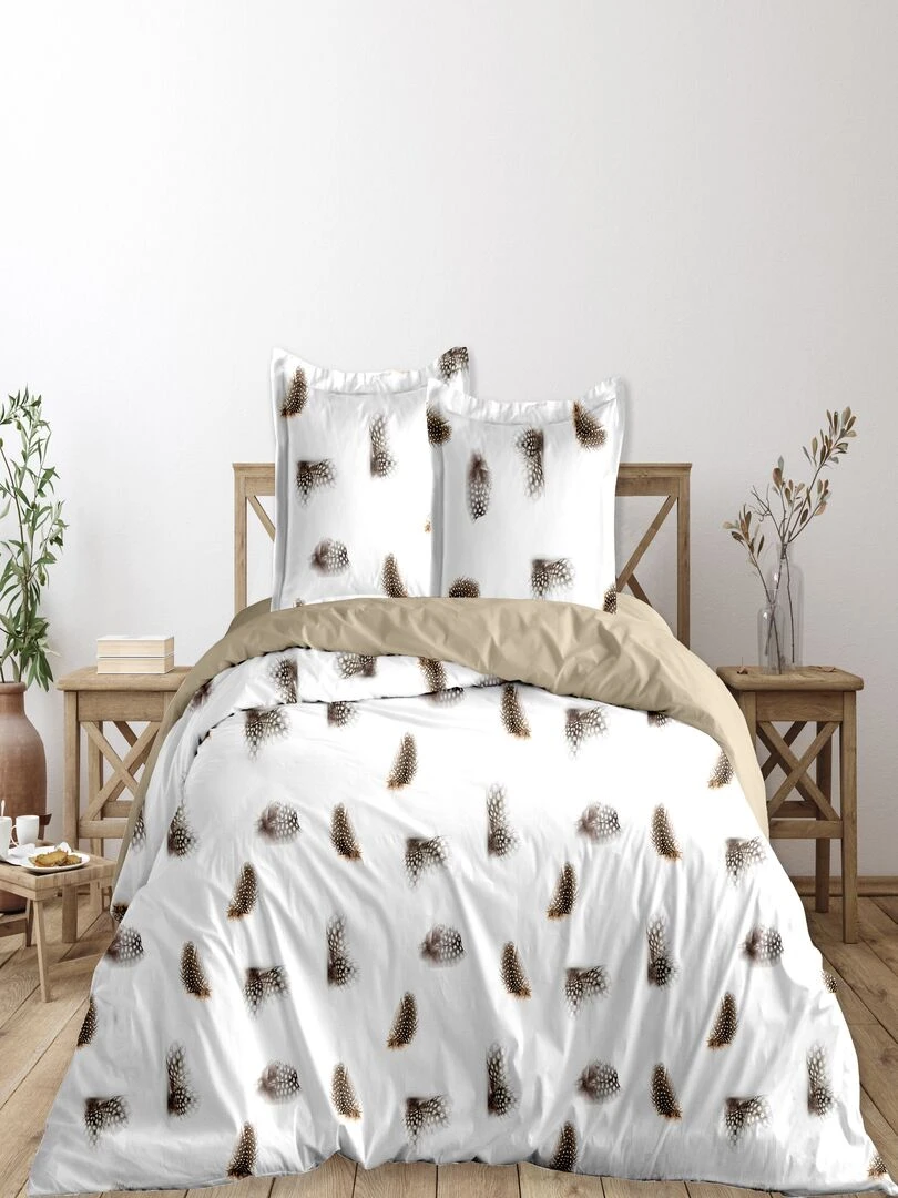 ENVOLEE DE PLUME GRIS HC 240x220 AO + 2 TAIES AO/S Gris