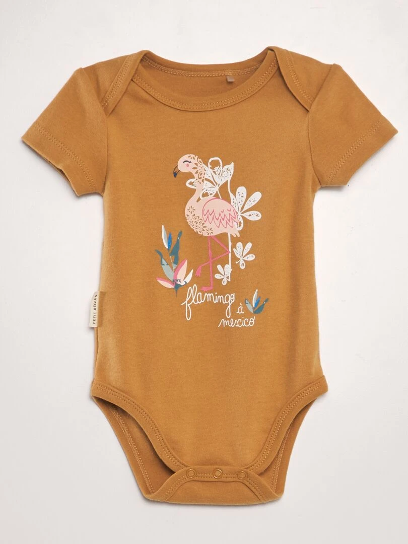 Lot de 2 bodies   Jaune