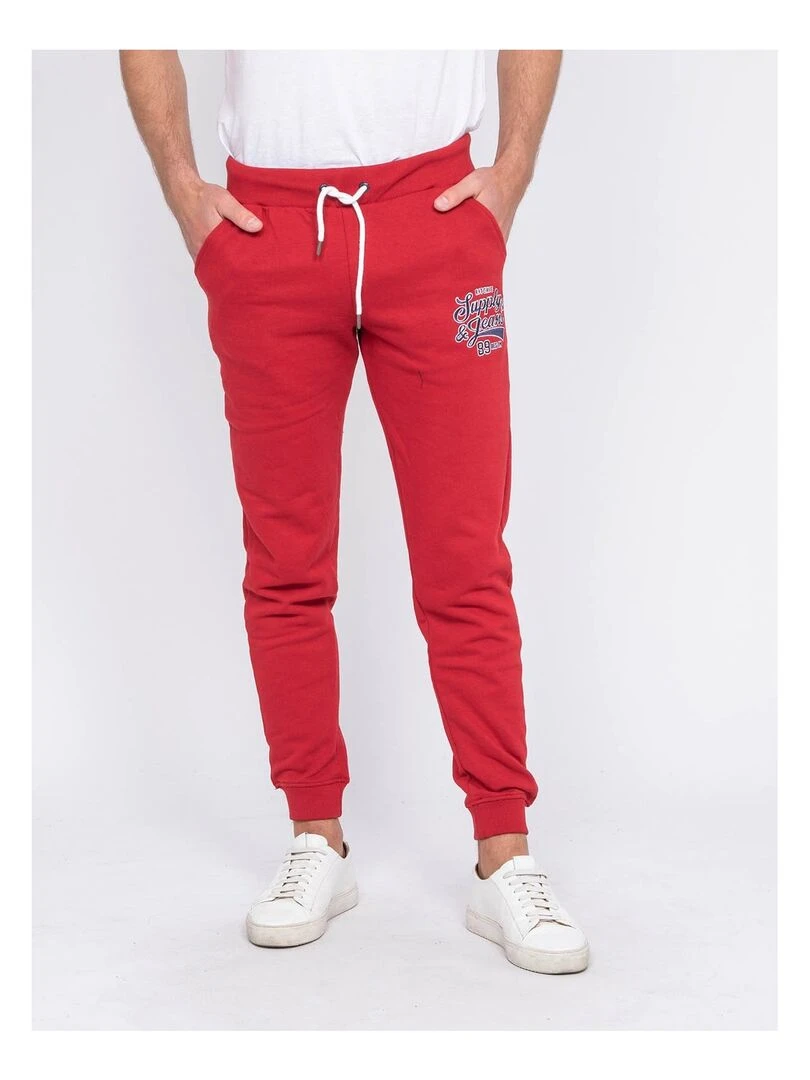 Pantalon jogging CABARA Rouge