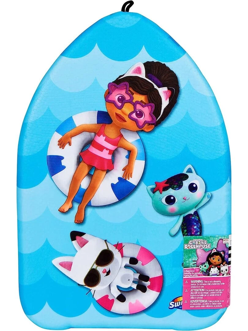 Gabby's Dollhouse Kickboard planche de natation en mousse solide N/A