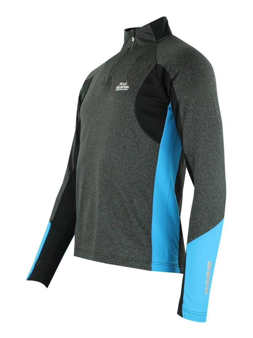 Top technique homme CANTOR   PEAK MOUNTAIN   Noir Noir