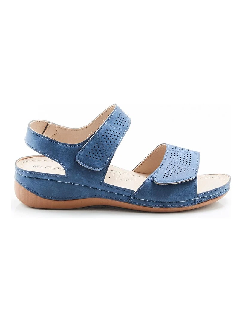 Sandales ouverture totale Piedical   Damart   Bleu