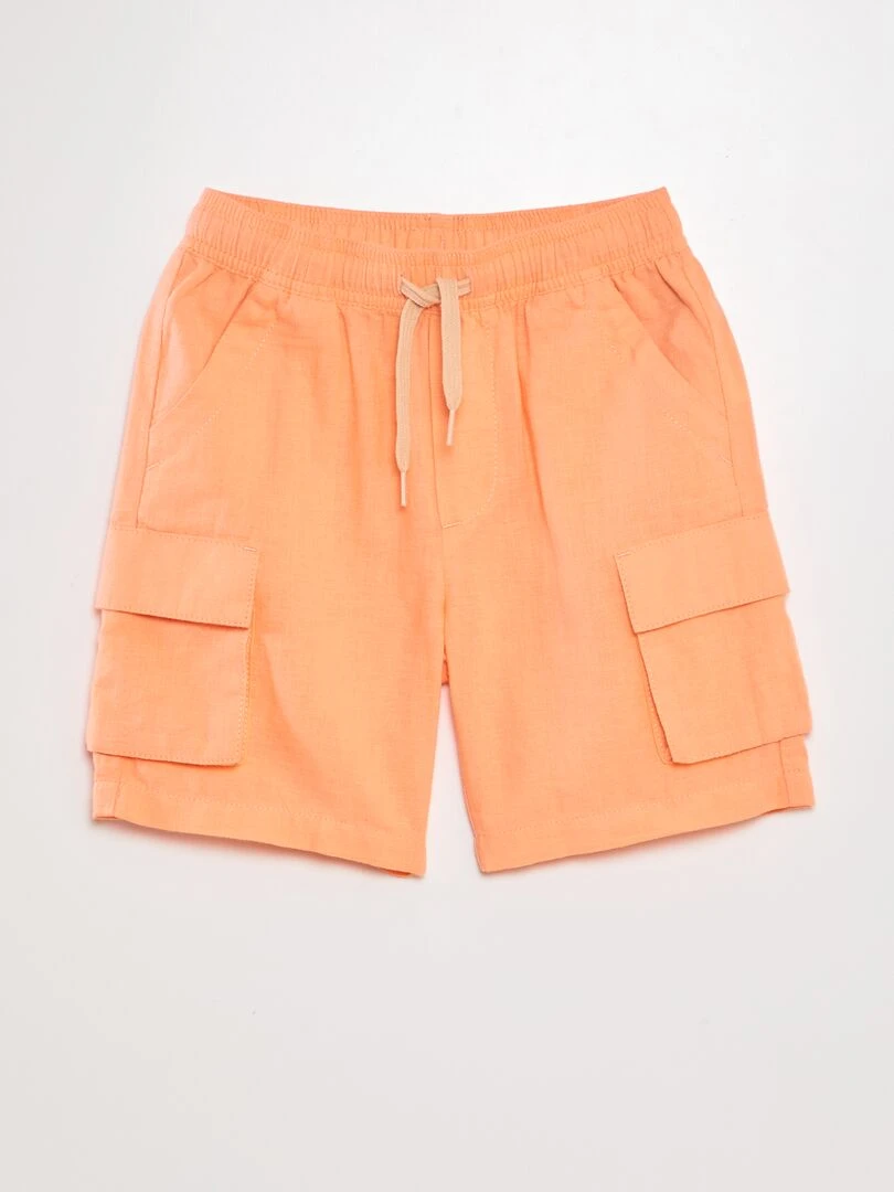 Bermuda multipoche Orange