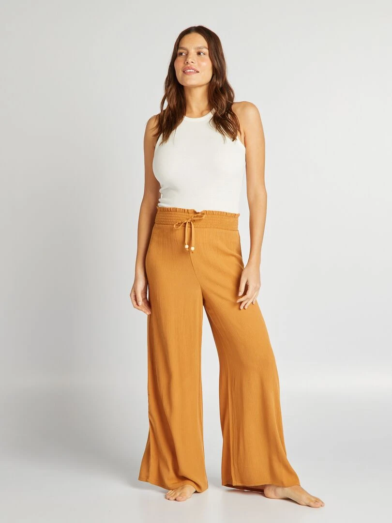 Pantalon de pyjama Marron