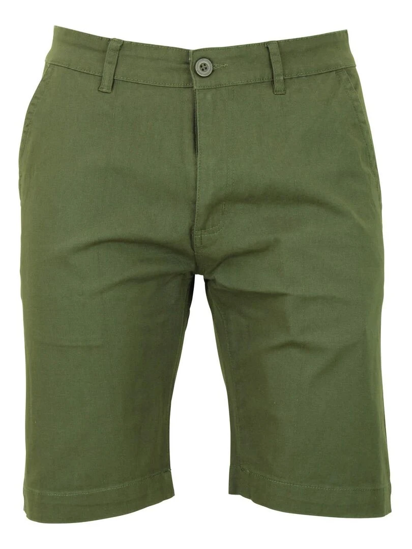 Short homme CECHINO PEAK MOUNTAIN Kaki