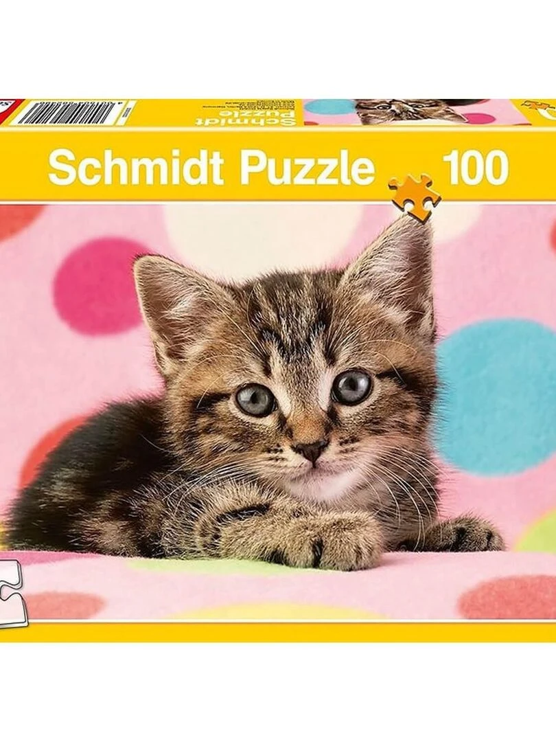 Puzzle 100 pièces : Un adorable chaton N/A