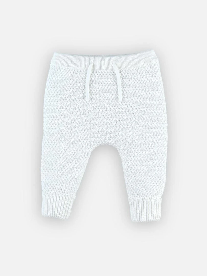 Pantalon en tricot Noukie's Blanc