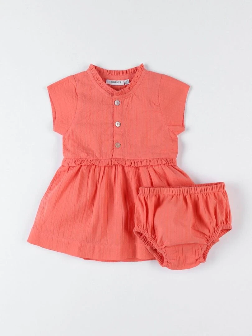Set robe + bloomer    Noukie's   Rouge