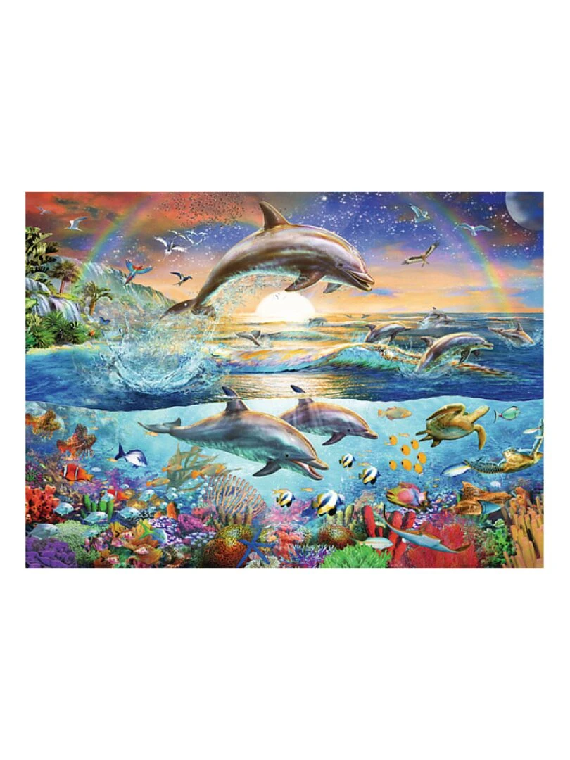 Puzzle Le Paradis Des Dauphins 300 Pieces   N/A