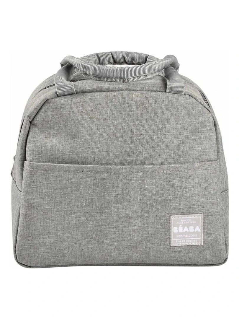 Sac repas isotherme gris chiné Gris
