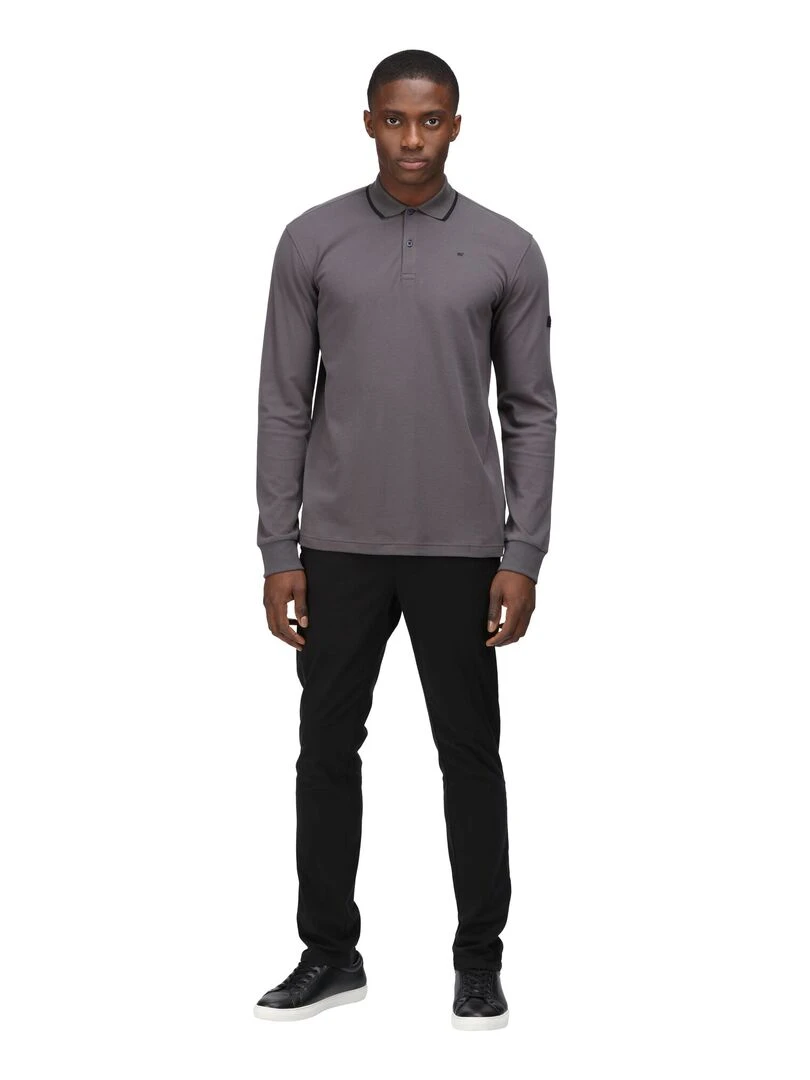 Regatta   Polo LEAONZO   Rouge pourpre